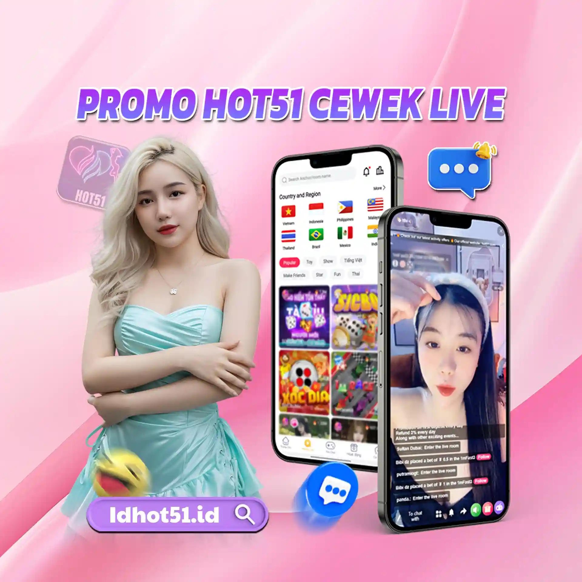 Hot51 Keluar Sendiri