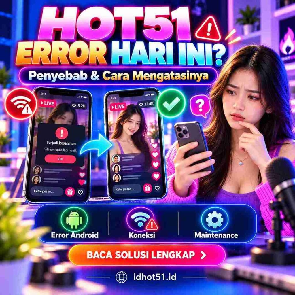 Hot51 Error Hari Ini: Penyebab dan Solusinya