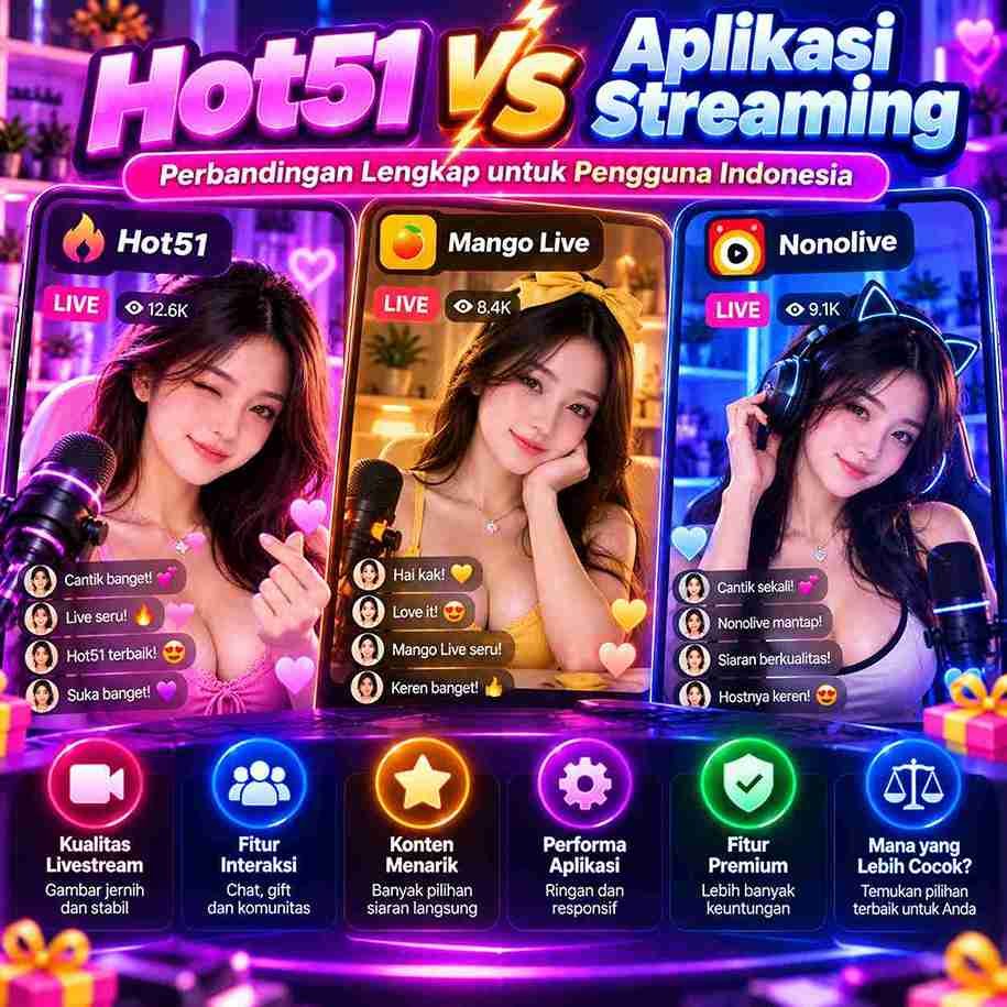 Hot51 vs Aplikasi Streaming: Mana yang Cocok?
