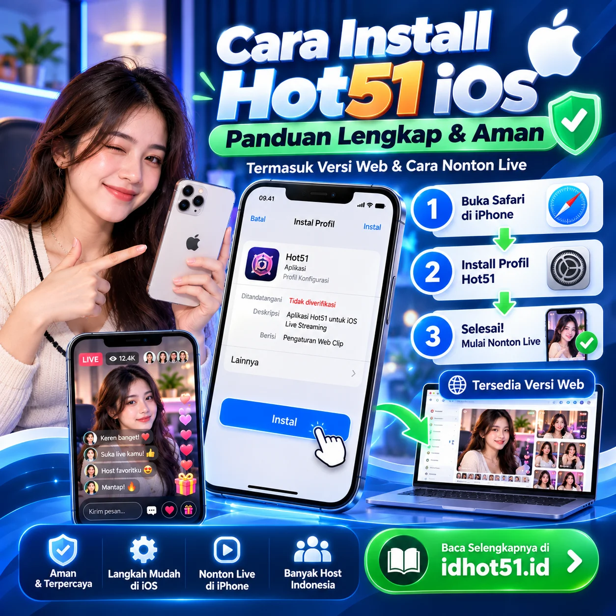 Cara Install Hot51 iOS Mudah 2026