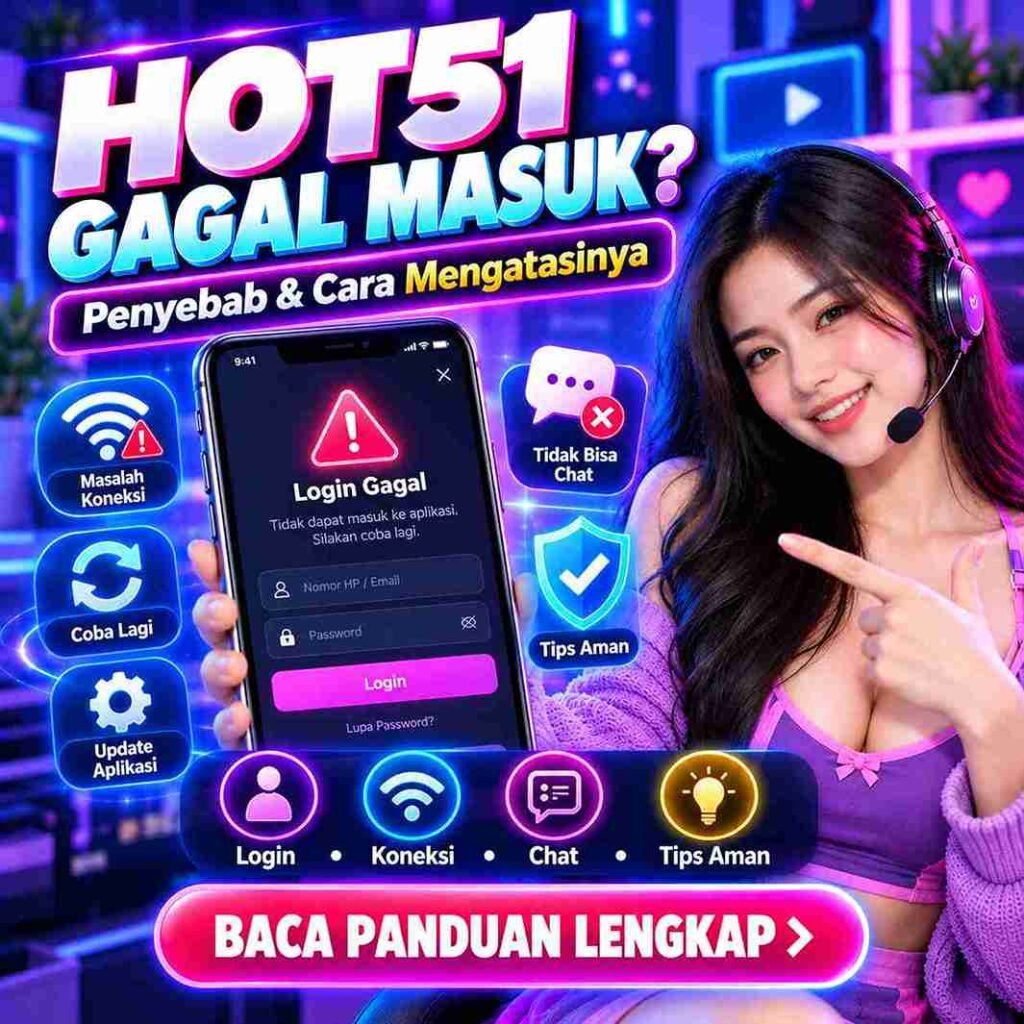 Hot51 Gagal Masuk? Ini Penyebab dan Solusinya